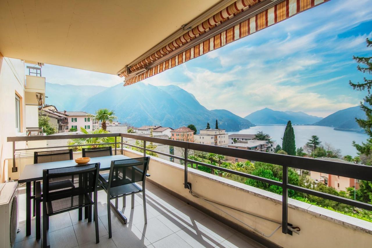 Goccia Di Lago Lake View Lugano Exterior foto