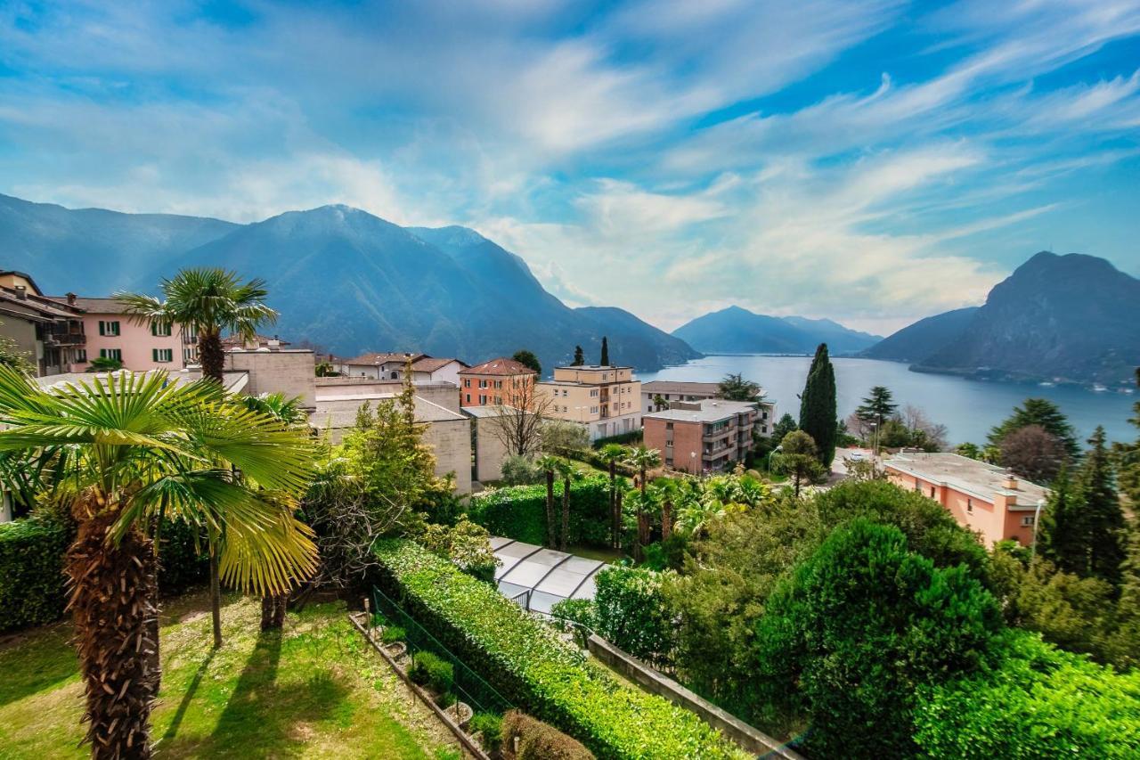 Goccia Di Lago Lake View Lugano Exterior foto